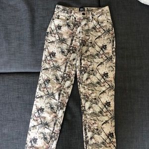 Outdoor Print Slim Straight BDG Jeans